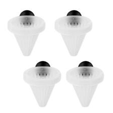 4x Aquarium Red Worm Feeder Cone Bloodworm Dispenser Live Frozen Fish Food