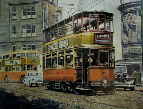 Glasgow cross burnside tram - cross,