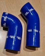 SAMCO SPORT TURBO INTERCOOLER HOSES 2PCS MAZDA 13B RX7 FD3S 92-02 TCS23 BLUE
