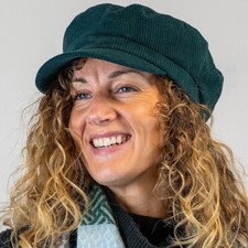 Retro Corduroy Baker Boy Hat