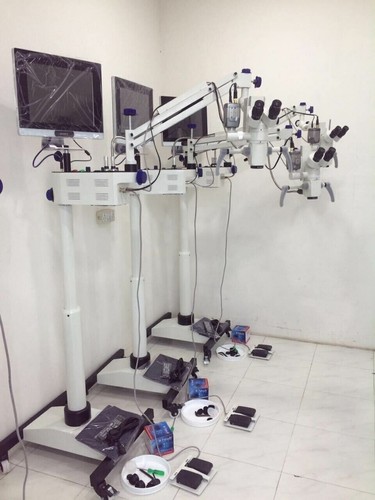 Floor stand dental microscope - floor,