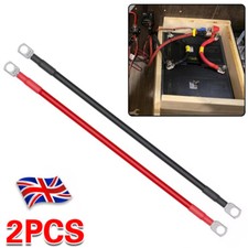 2pcs 6 AWG Gauge 12V Battery