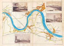 Thames map Kew Mortlake Barnes