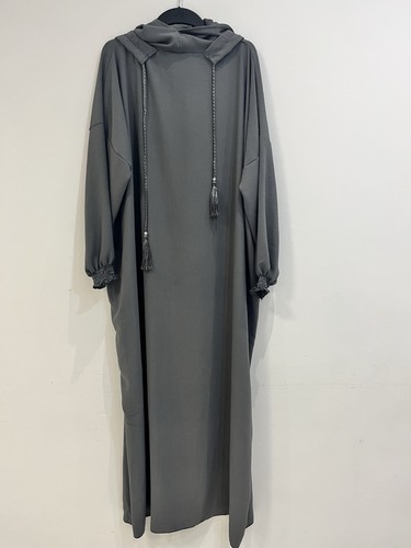 Moroccan abaya with - , an