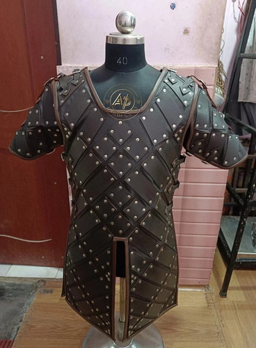 Medieval leather snow - snow,