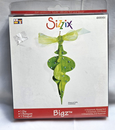 Sizzix bigz die 655151 - 655151, 3d