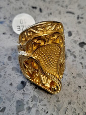 Men's Heavy Saddle Gold Filled