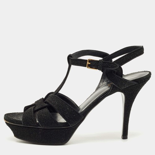 Saint laurent black glitter - laurent,