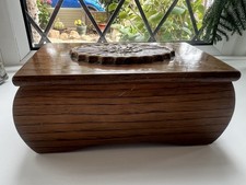 Vintage Thorens Music Box Oak Swiss movement  