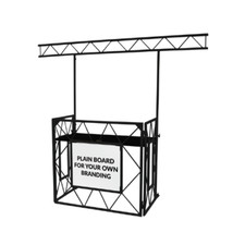 Equinox Truss Booth Matt Black