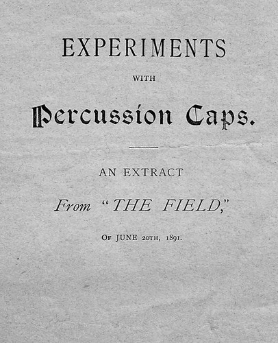 Experiments with percussion - experiments,