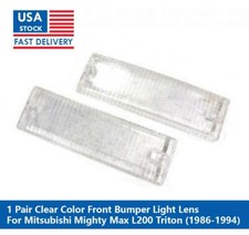 CLEAR FRONT BUMPER LIGHT LENS