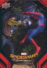 Spiderman Homecoming Silver Foil Base Card #21 The Shocker Gauntlets