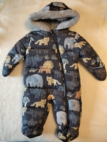 Nutmeg baby boy fleece - baby, fleece-lined