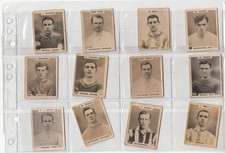 Phillips (Godfrey) - 'Pinnace Footballers K - "DOUBLE FRAMED" X 12CARDS.