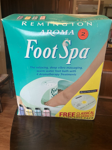 Remington aroma foot spa - foot,