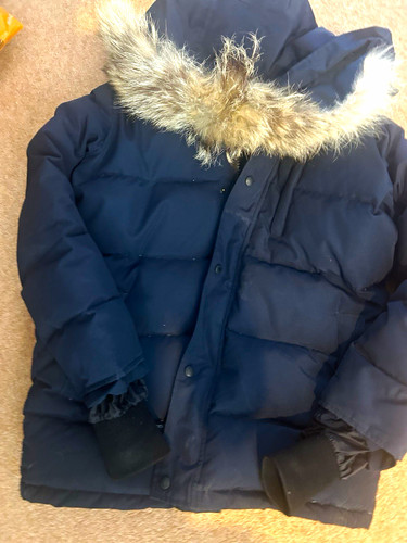 Winter coat men navy - winter,
