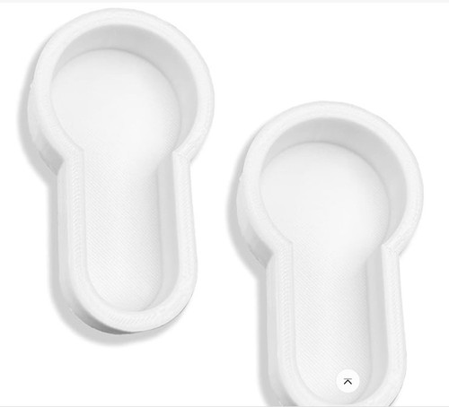 Keyhole lock cover guard - x,