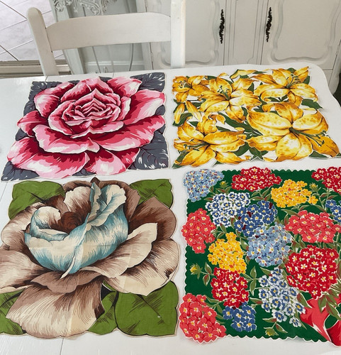 Vintage hankie lot 4 - hankie,