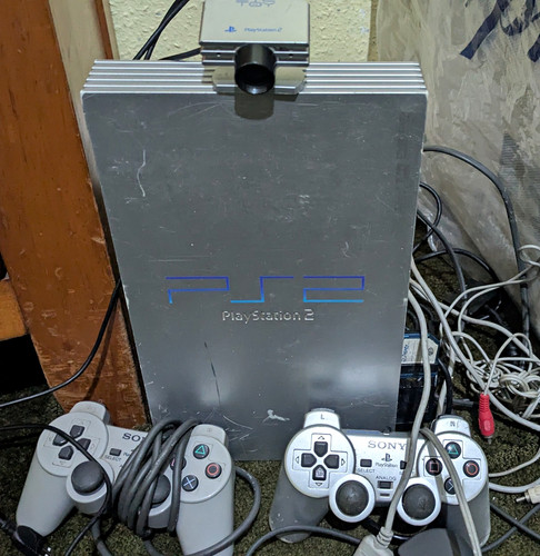 Playstation ps2 silver - ps2,