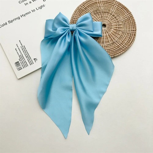 French big bow hair - french,