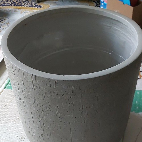 Raindrop round planter stone - planter,