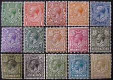 GVSg.351-396~ Royal Cypher set, inc. 9d olive, fine m/mint.