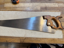 Beautiful Vintage E. C. Atkins & Co. Hand Saw 26” 7 tpi