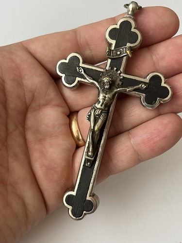 Ancient crucifix pectoral - ancient,