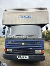 1991 Leyland Daf 7.5t horsebox