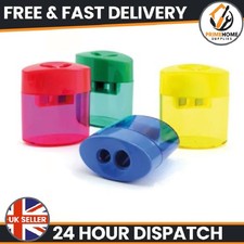 4 Colour Plastic Sharpener