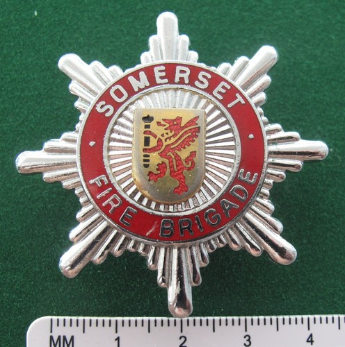 Somerset fire brigade cap - somerset,