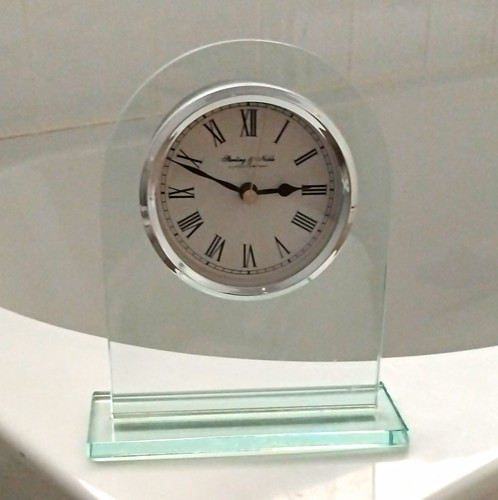 Sterling noble clock - sterling,