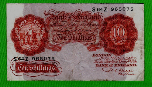 C1950 bank england 10s - 10s, ten