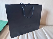 BOSS  black lined  Paper Gift Tote Bag - Medium  , 40 x 34.5 x 11.5 cm