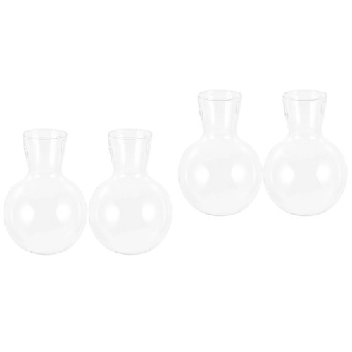 Hydroponic glass planter - glass,