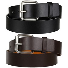 Mens Leather Belts Jeans