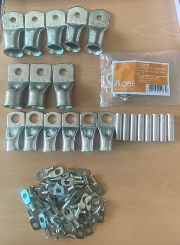 Acel copper cable crimp lugs - copper,