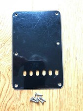 1979 Vintage Fender USA Stratocaster Strat Trem Cover Complete Original screw