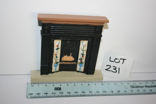 Dolls house fireplace resin - house,