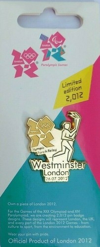 London 2012 olympic torch - 2012,