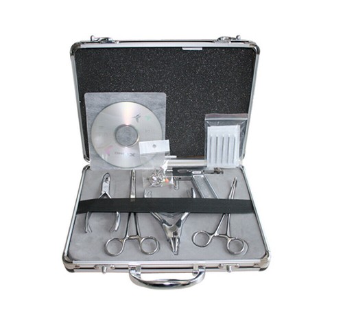 Full body piercing kit forceps - body,