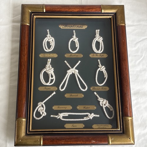 Vintage nautical bowline knots - nautical,