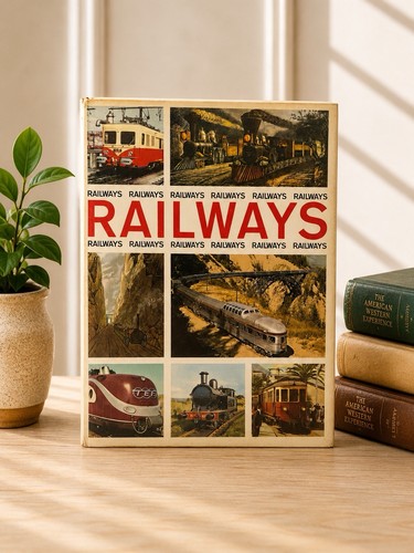 Railways vintage hardcover - railways,