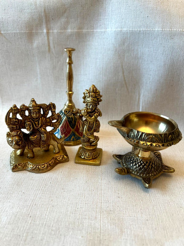 Hindu god metal brass - metal,
