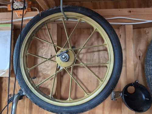 Garelli moped rims and tires - rims,