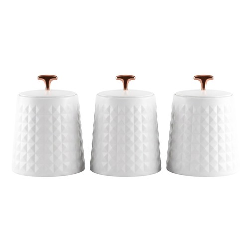 Tea coffee sugar canisters set - sugar,