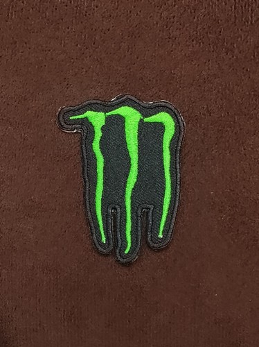 Black and green monster - black, logo
