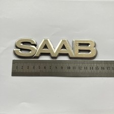 Saab Classic Car Badge Emblem Logo Metal Automobilia 9223207