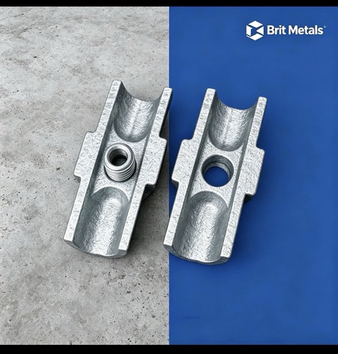 Galvanised key clamp - galvanised, 150